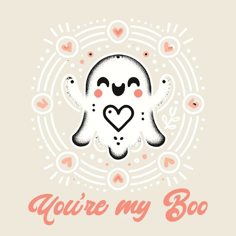 Du Bist Mein Boo Niedliches Gespenst Design