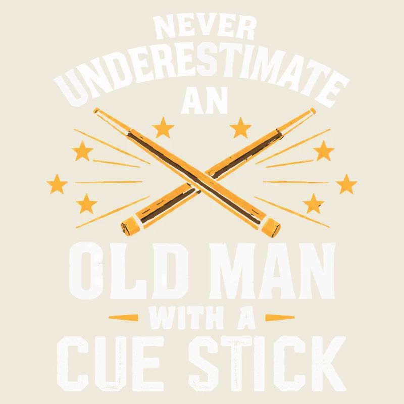 Never Underestimate an Old Man with a Cue Stick