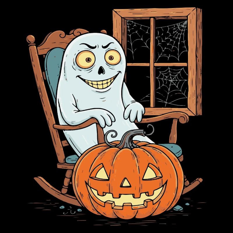 Ghost in the Pumpkin Glow