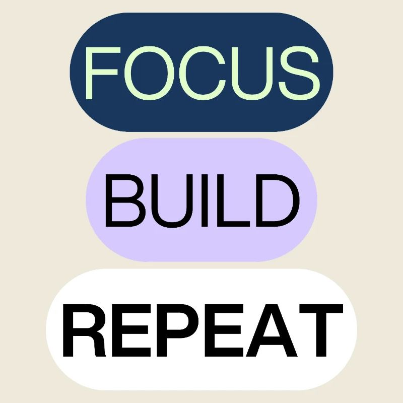 Focus, Build, Repeat – Creator Mindset