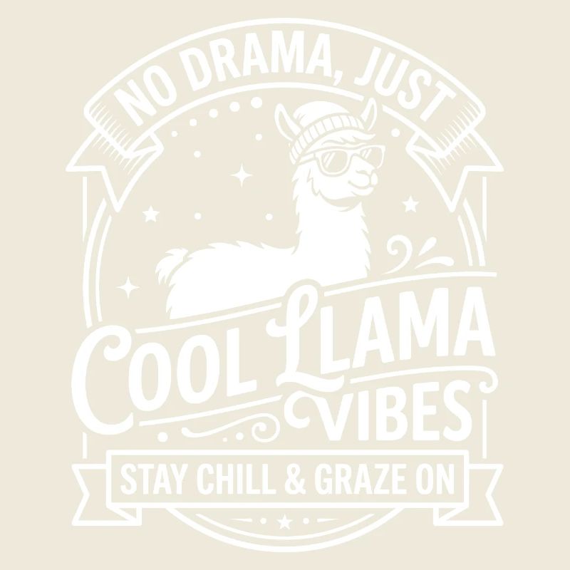 Cool Lama Vibes - Pas de drame