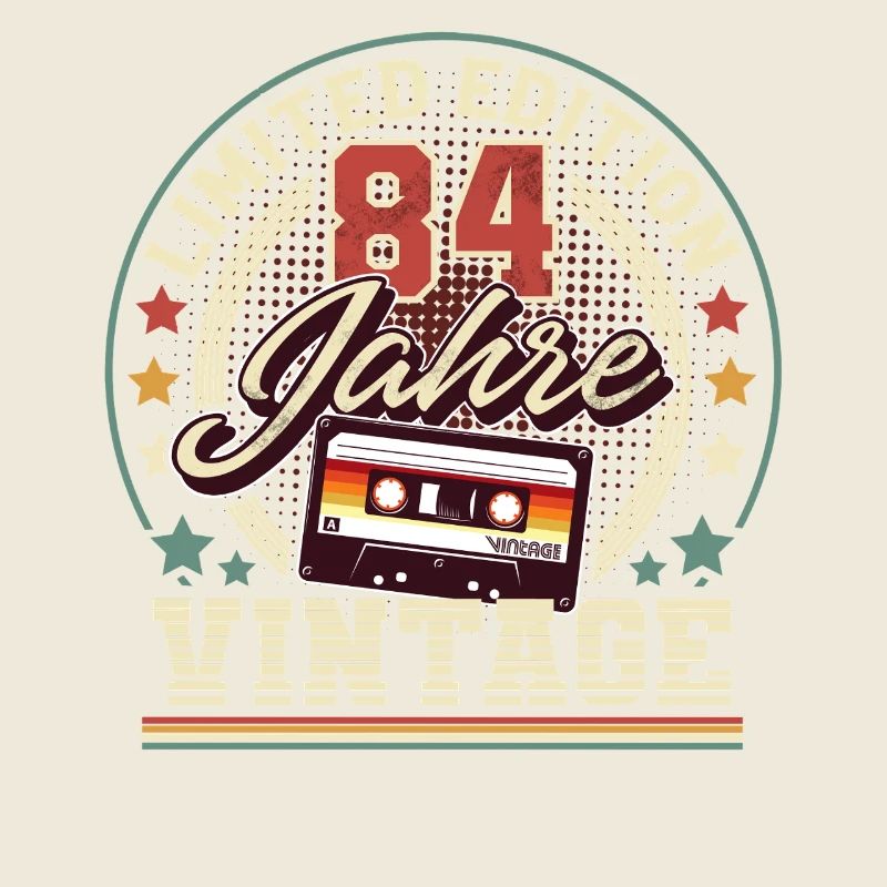 Cassette vintage du 84e anniversaire