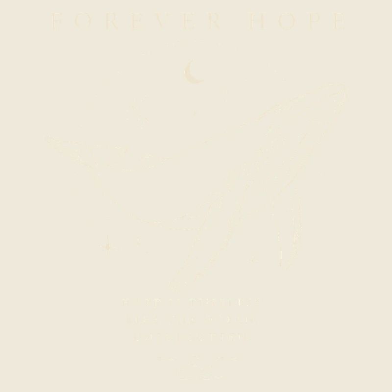 Forever Hope - Unvergessen Wal helles Design 
