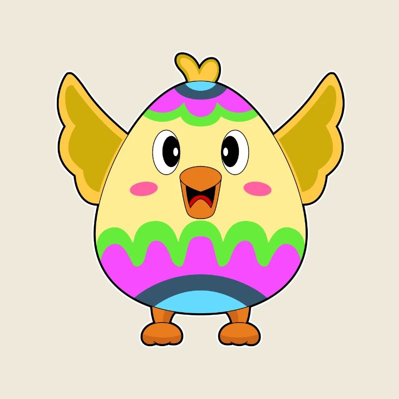 Chicken Easter Easter Egg