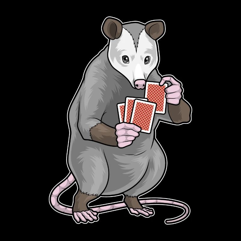 Beutelratte Poker Pokerkarten