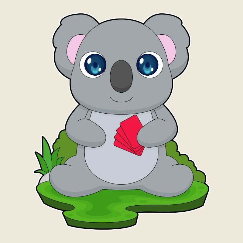 Koala Poker Pokerkarten