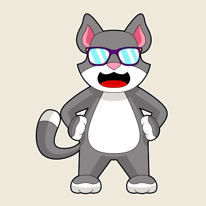 Lunettes de soleil chat