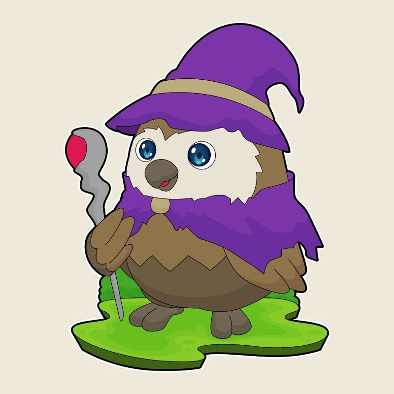 Eule Halloween Hexe