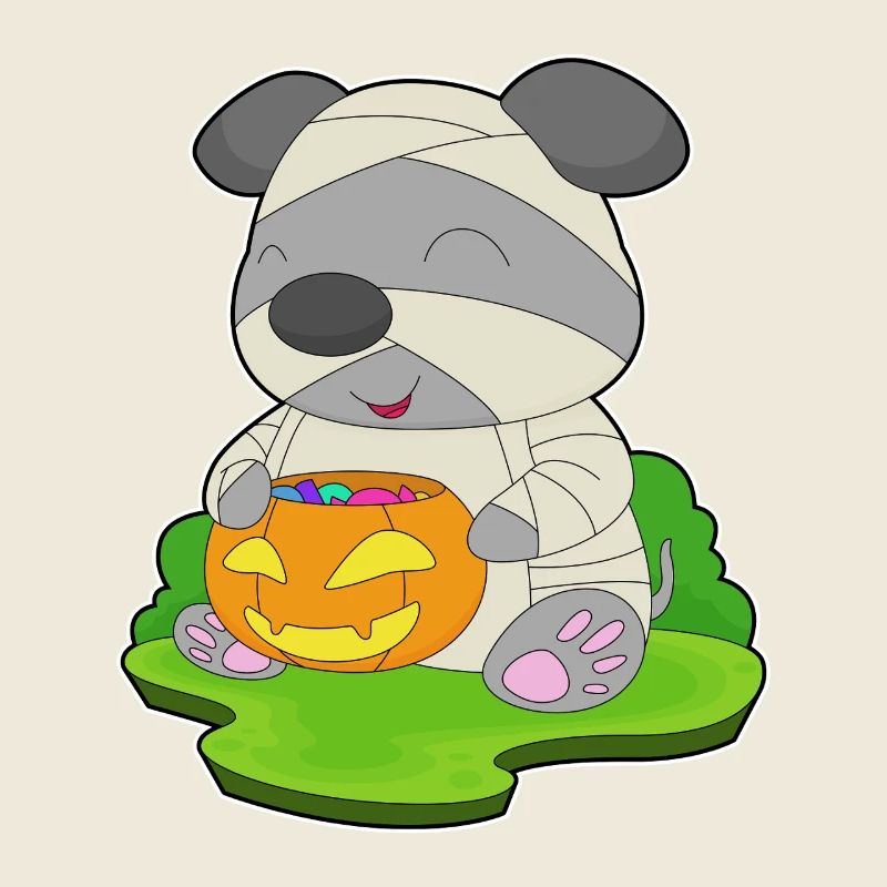 Hund Halloween Mumie