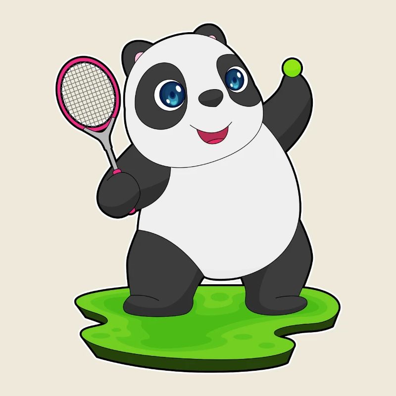 Panda Tennis Racket