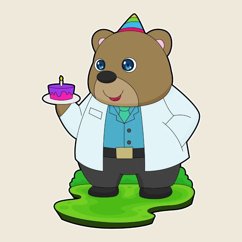 Bär Geburtstag Arzt