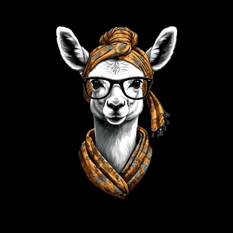 Conception drôle d’alpaga Lama pour les mamans
