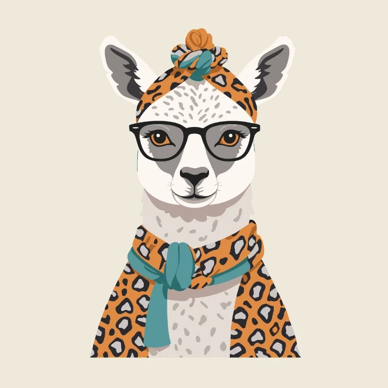 Lama Liebende Lustiges Muttertag Design