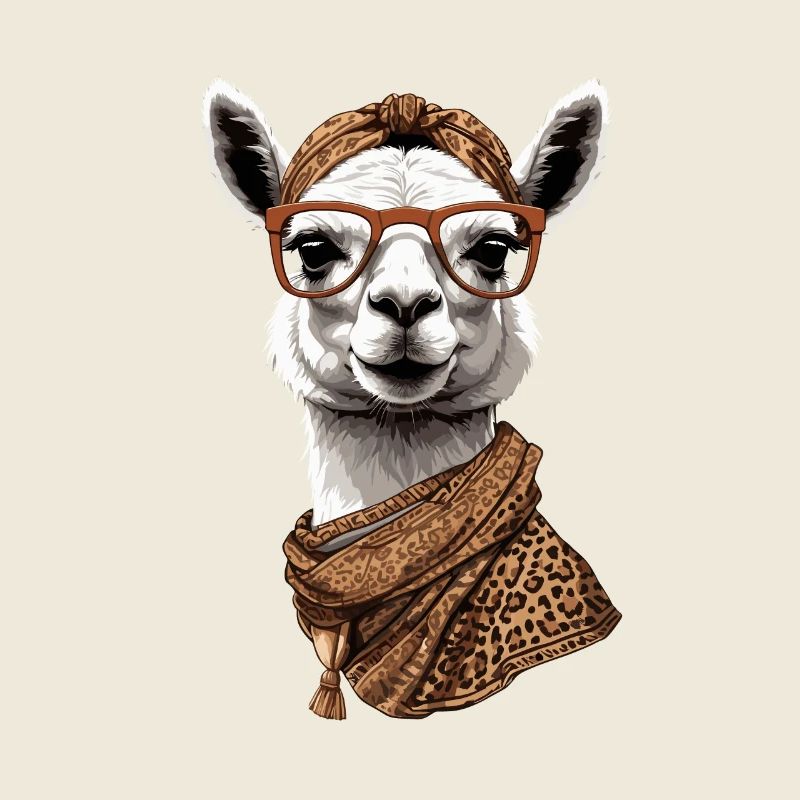 Lama Alpaca Lustiges Mutter Design Liebe