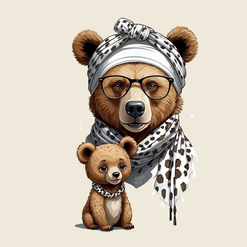 Lustiger Mama Bär Mutter Bärin Bärenliebhaber