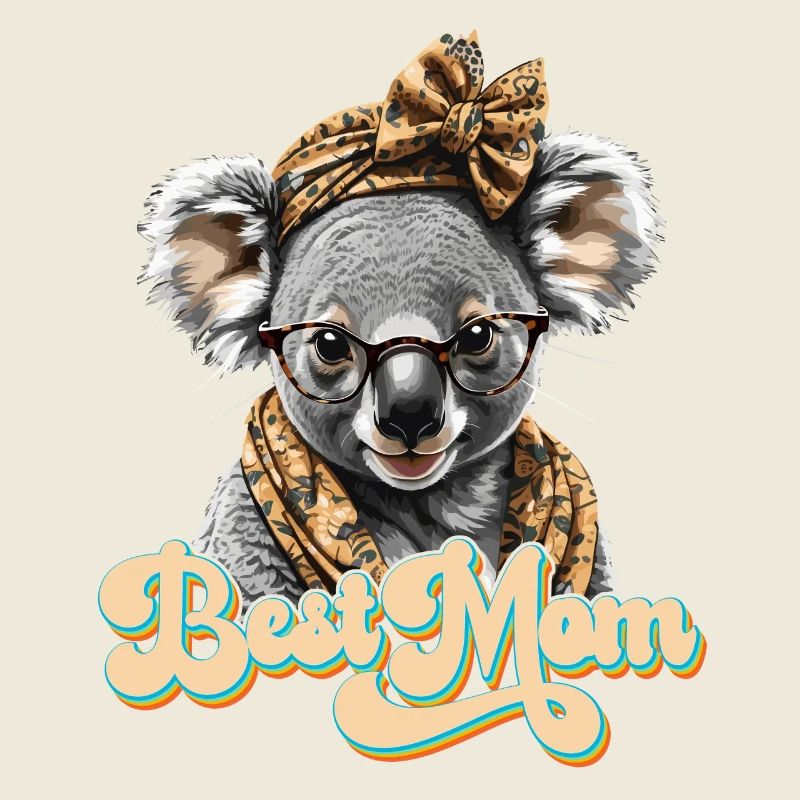 Drôle Koala Maman Mignon Koala Ours Amour