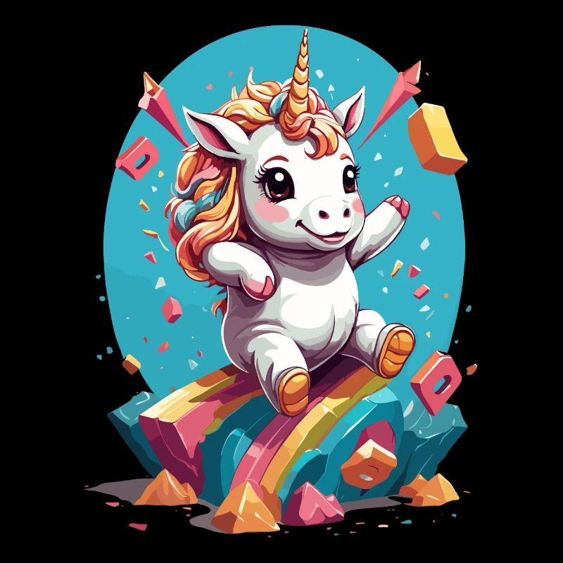 Einhorn Liebhaber Design Lustige Einhörner