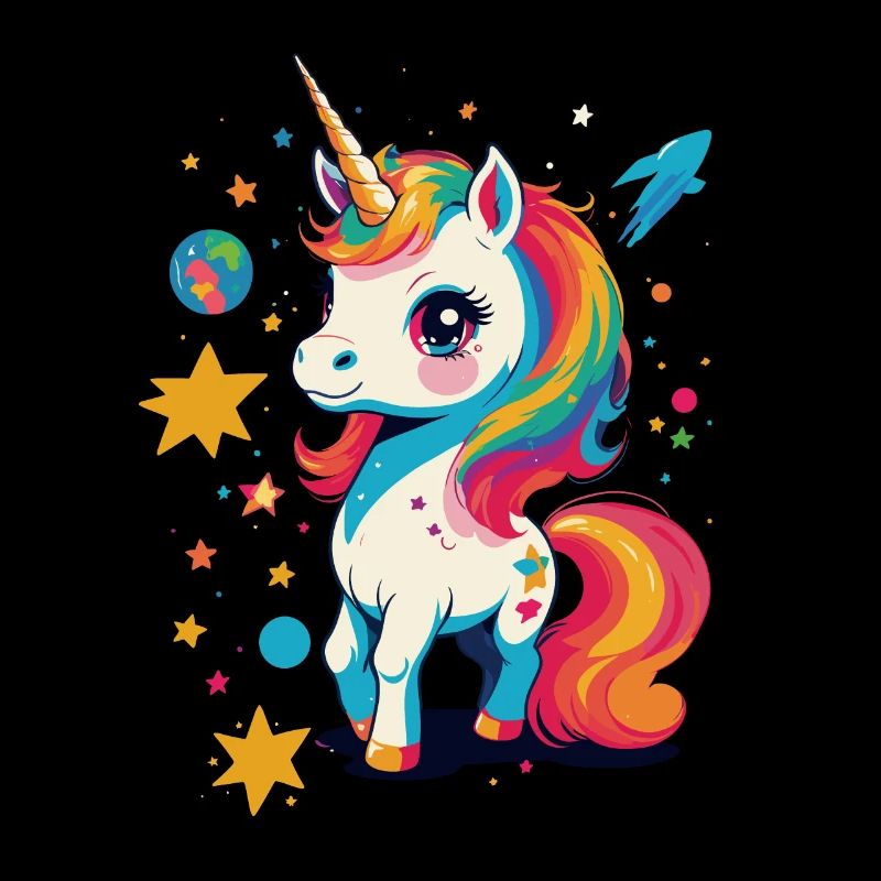 Motif d’anniversaire unique Unicorn Lover