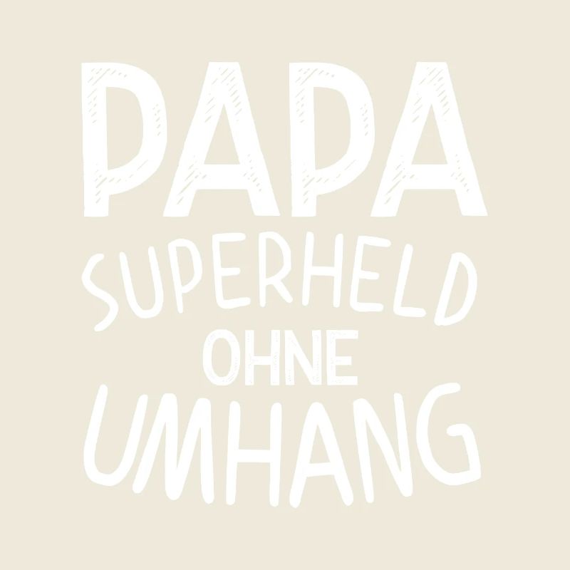 Superheld Papa Lustiger Vater Perfekter Style