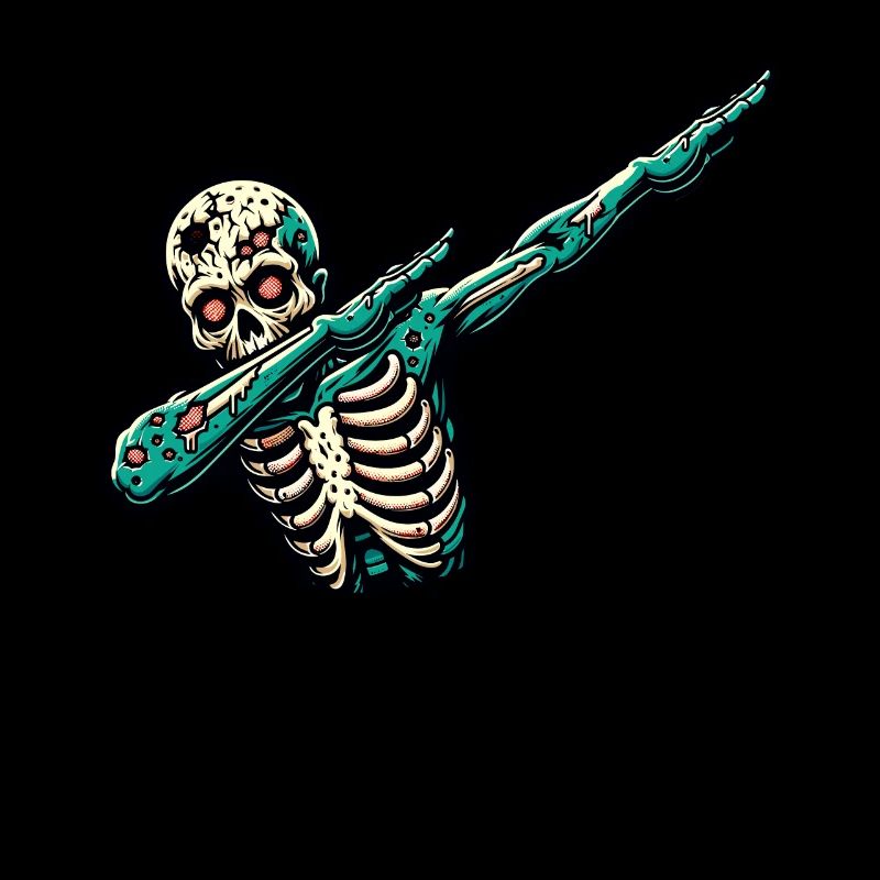Dabbender Zombie Lustiges Dabbing Design