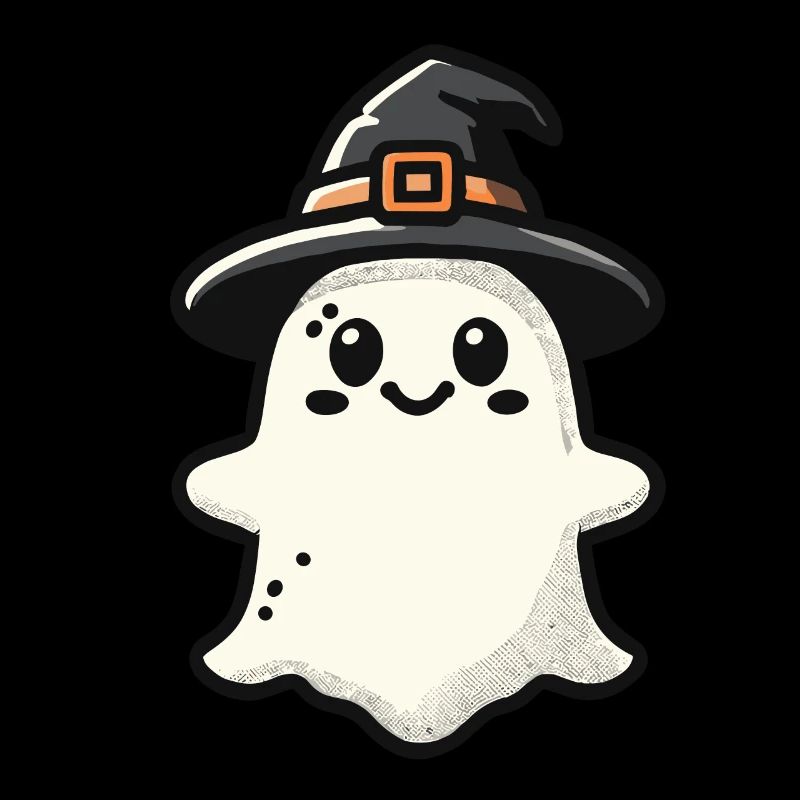 Funny Witch Ghost Spooky Party