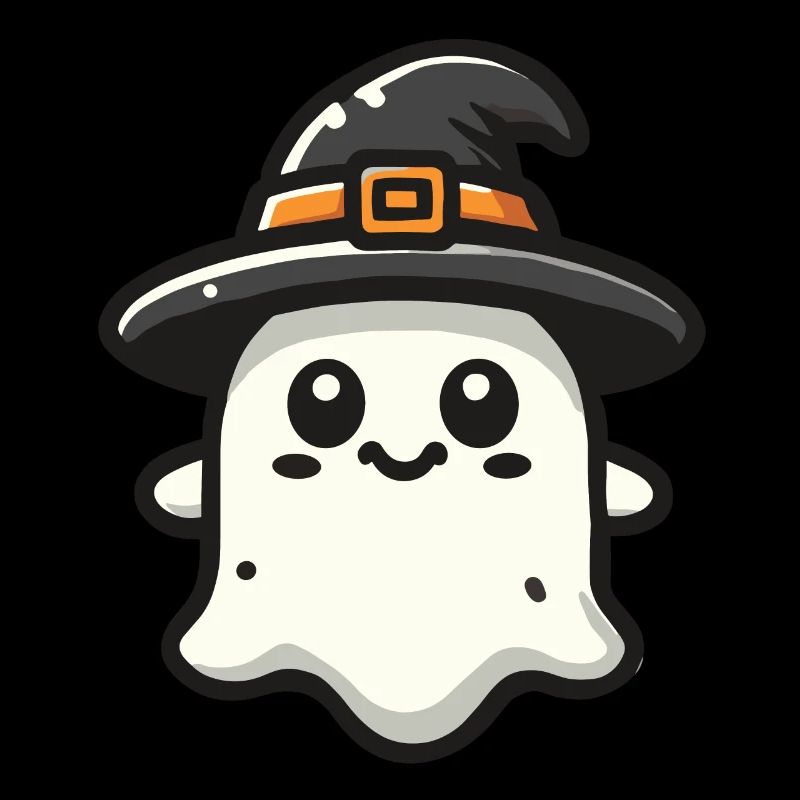 Funny Witch Ghost Spooky Party