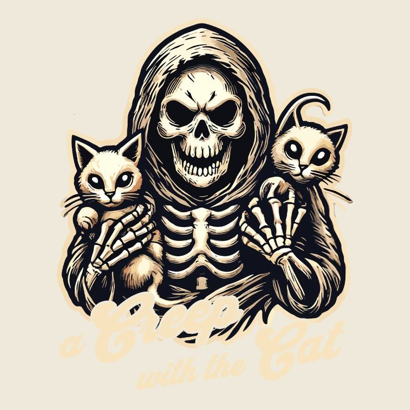 A scary with cats for Halloween fans