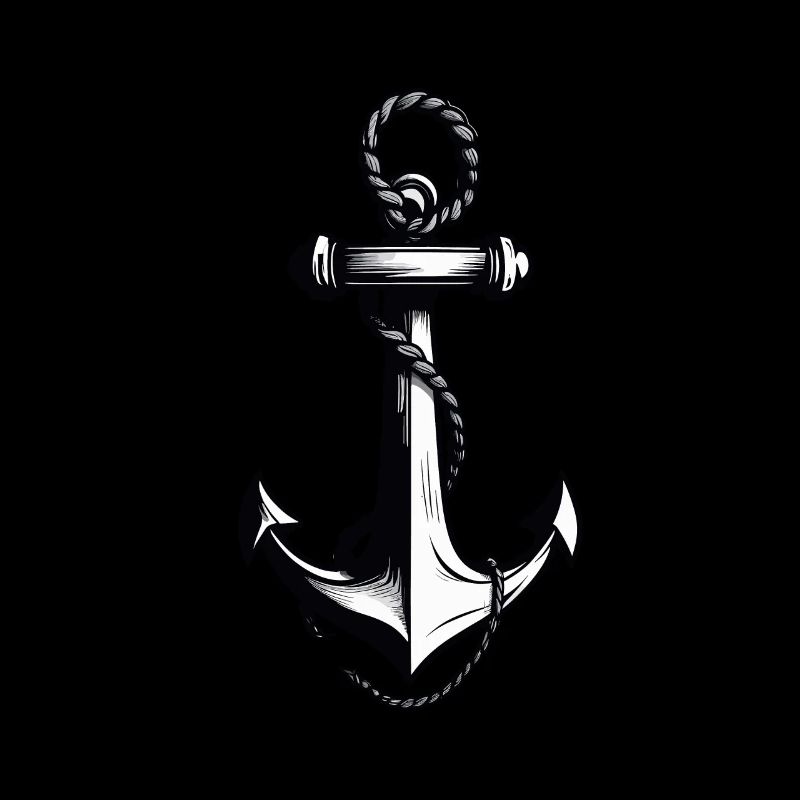 Esthétique Ancre Design Hobby Pêcheur Marin