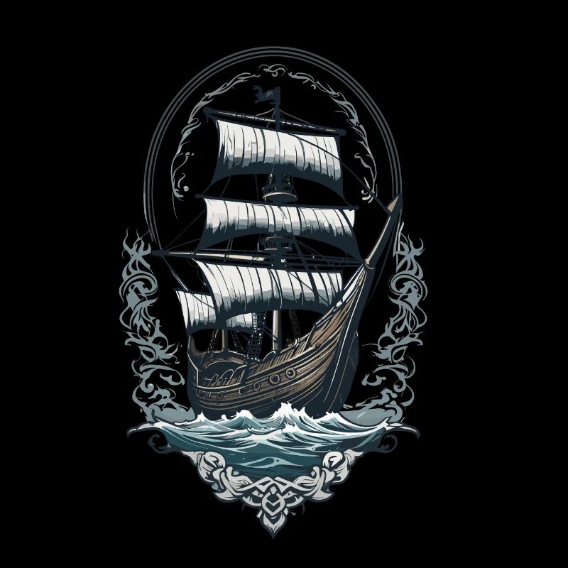 Historisches Segelschiff Abenteuer Auf Hoher See