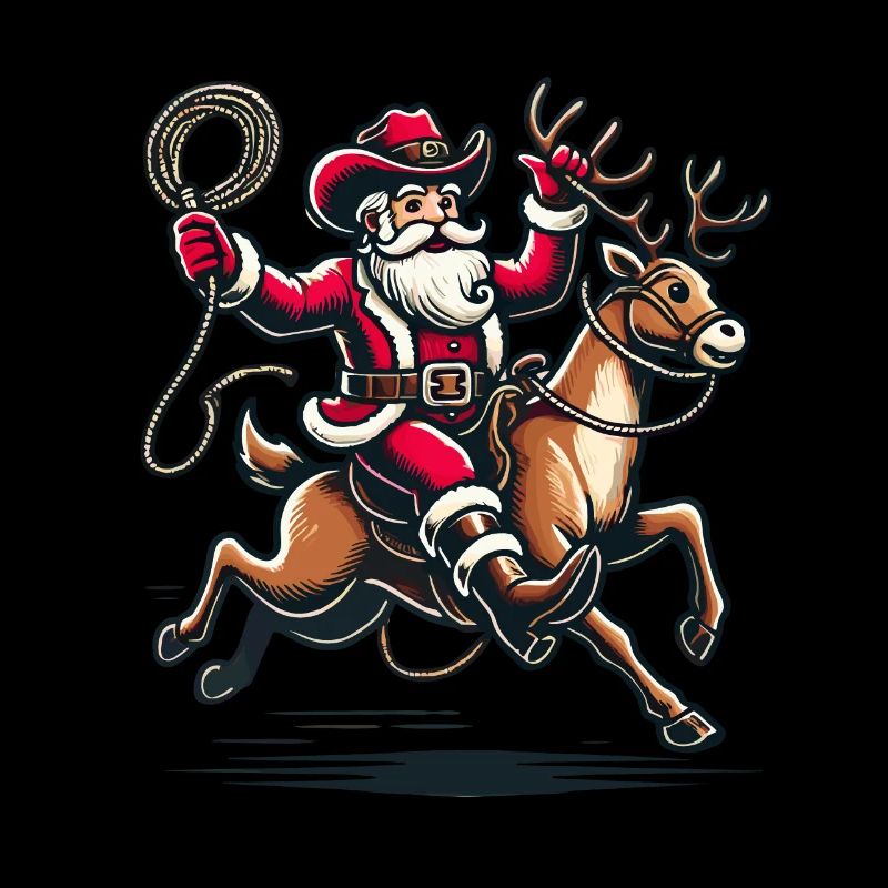 Cowboy Santa Claus Adventure