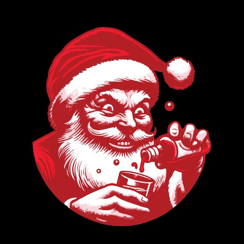 Le Père Noël aime l’alcool