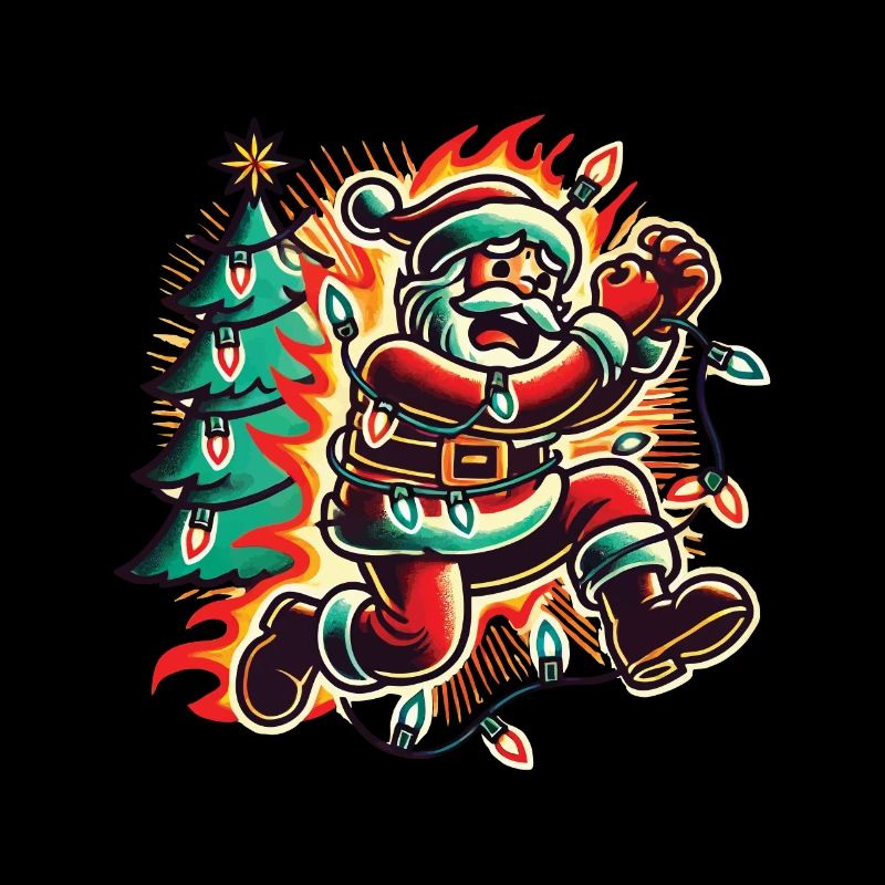 Chaos de Noël, danger d’électrocution