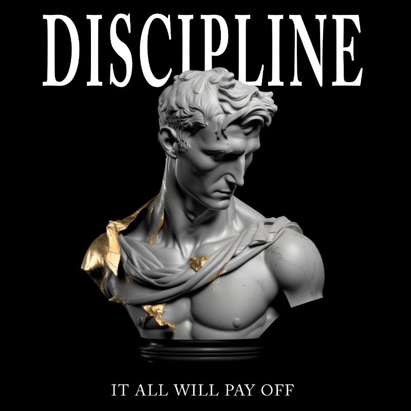 Disziplin Griechische Statue – It All Will Pay Off