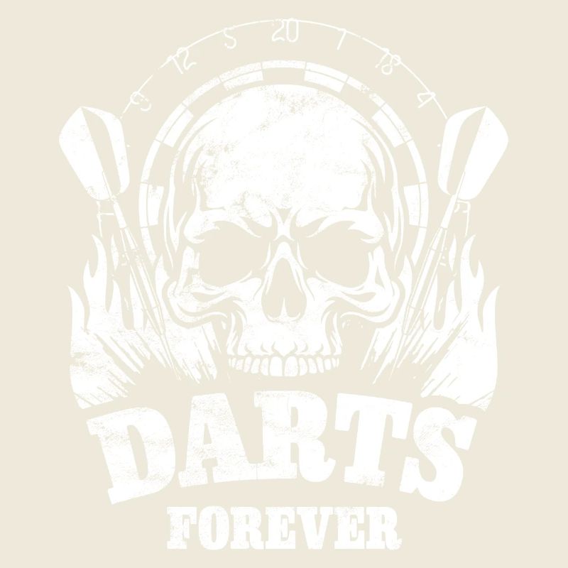 Dart Totenkopf - Darts Forever - Geschenk