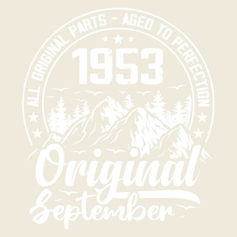 September 1953 Original:71 Jahre Jubiläumsgeschenk
