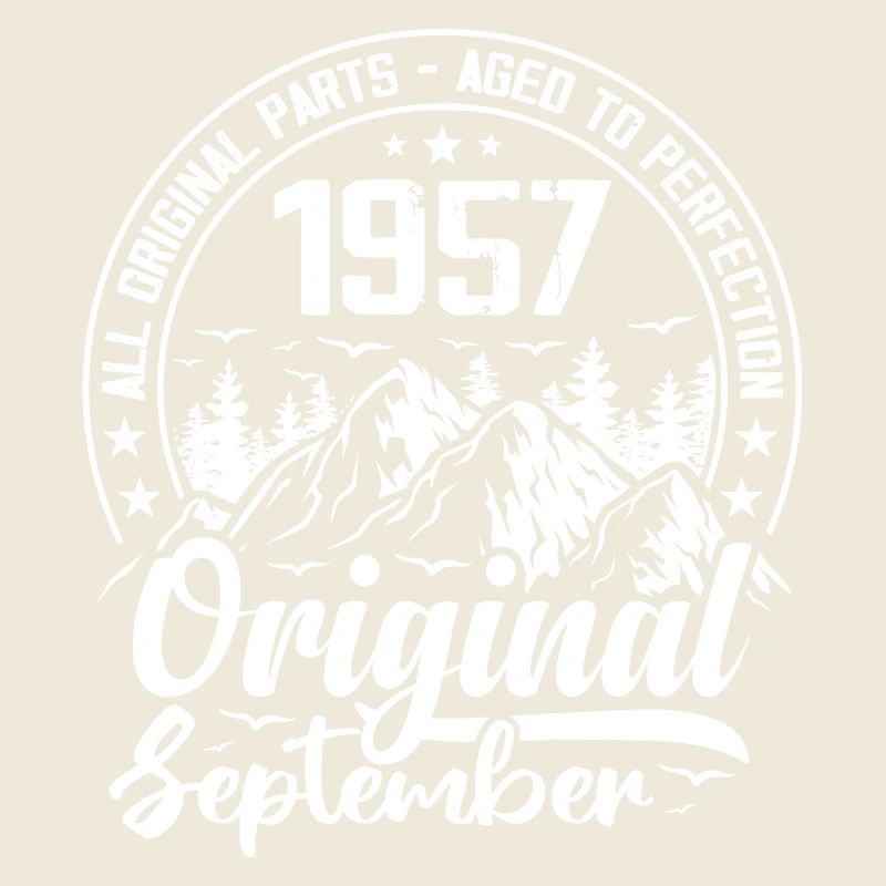 September 1957 Original: 67 Jahre altes Geburtstagsgeschenk