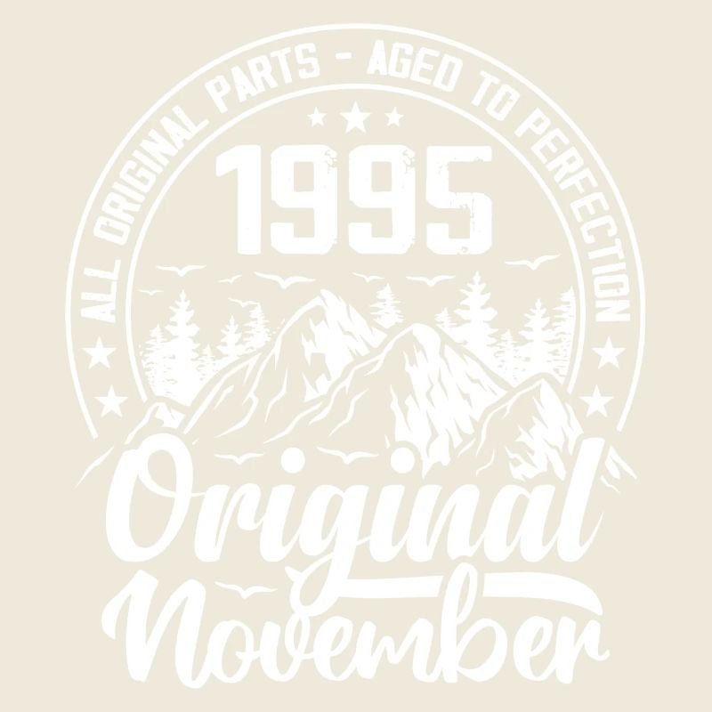 November 1995 Original 29 Jahre altes Geburtstagsgeschenk