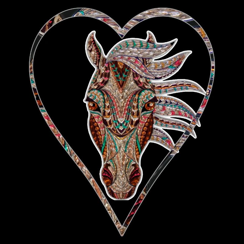 tête de cheval noble pour le cheval amoureux du cheval de cheval