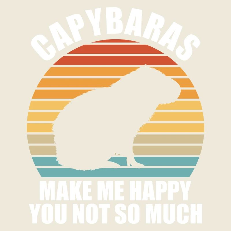 Capybara Zoo Animal Design