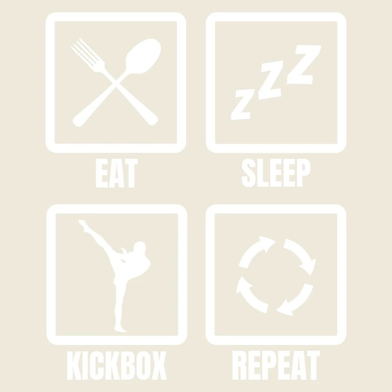 Eat Sleep Kickbox Repeat