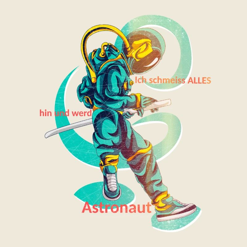 Astronaut Samurai 1
