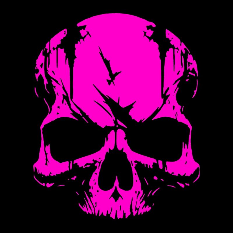 Pink Skull Skull