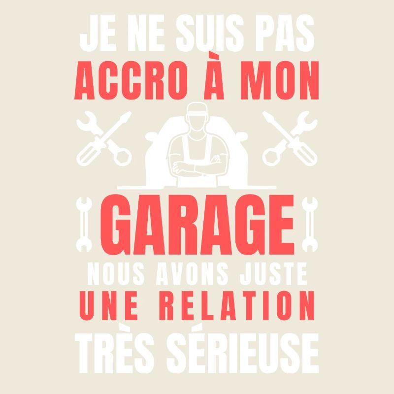 Humour garage mécanique mécano bricoleur