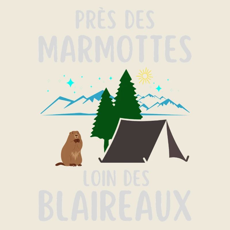 Citation humour marmotte camping 