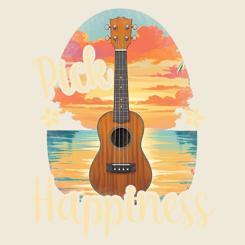 Pick Happiness! Ukulele Sunset