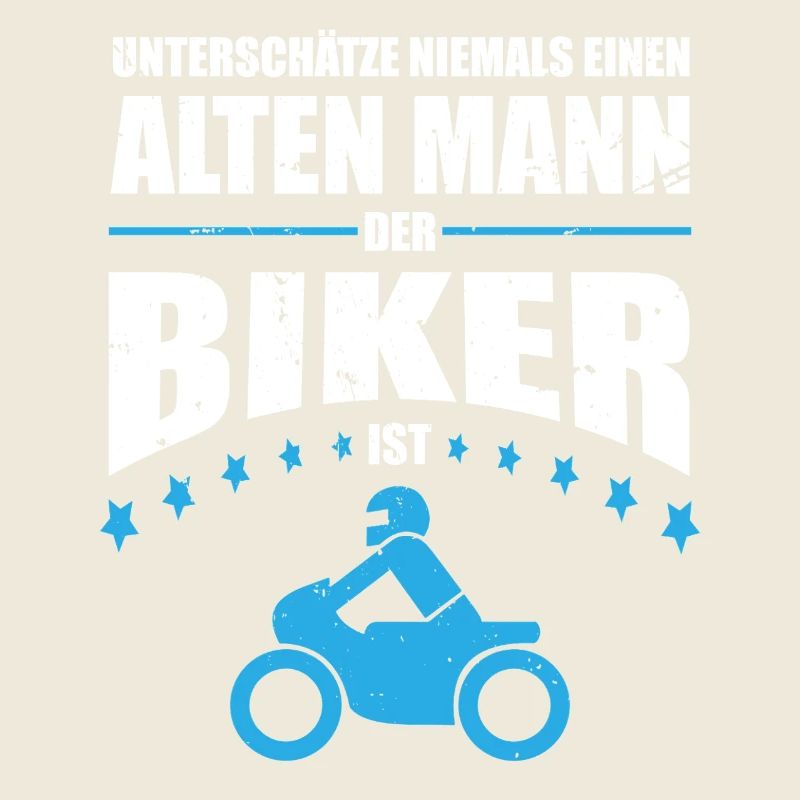 Alter Mann - Biker | Retro Vintage