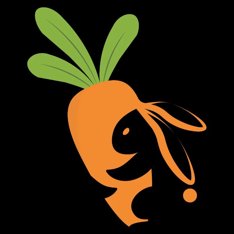 Carrot Smiling Mascot