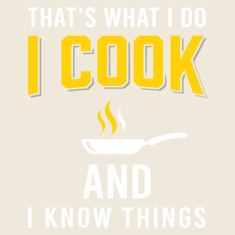 COOKING IS MY THING Pfannen Motiv
