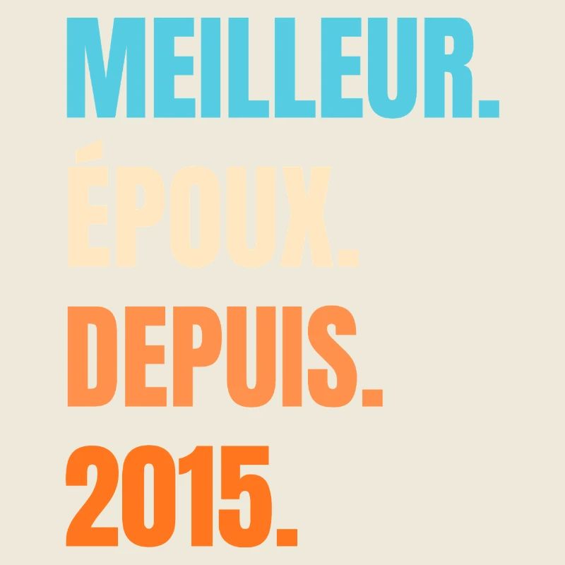 Best Husband Since 2015 Husband Gift