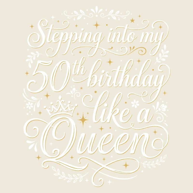 Entrer dans mes 50 ans et 50 ans